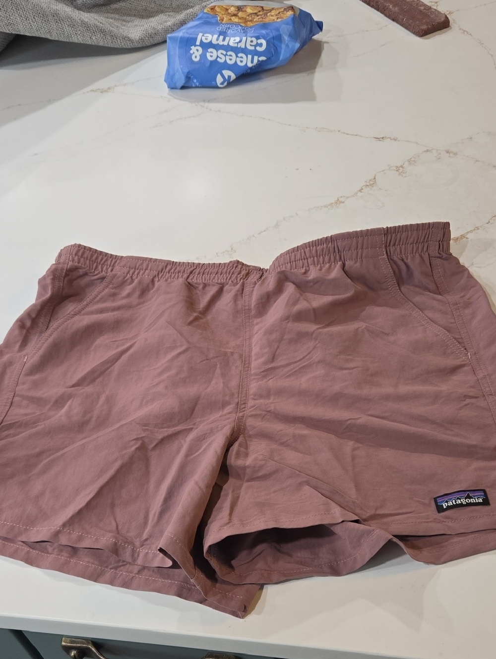 Patagonia Dusty Mauve Athletic Shorts